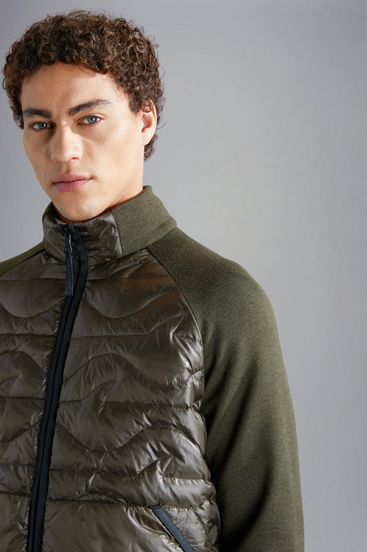 Paul and shark hybrid full zip