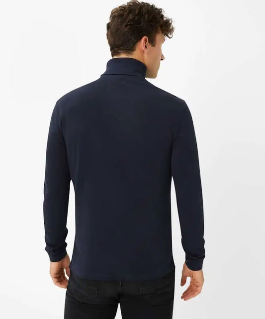 Brax cotton roll neck