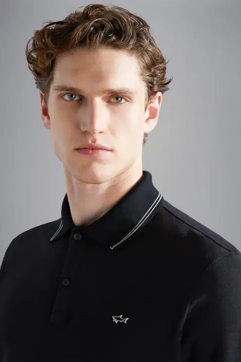 Paul & shark long sleeve polo